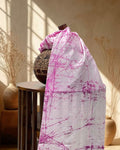 PINK SILK BATIK FABRIC