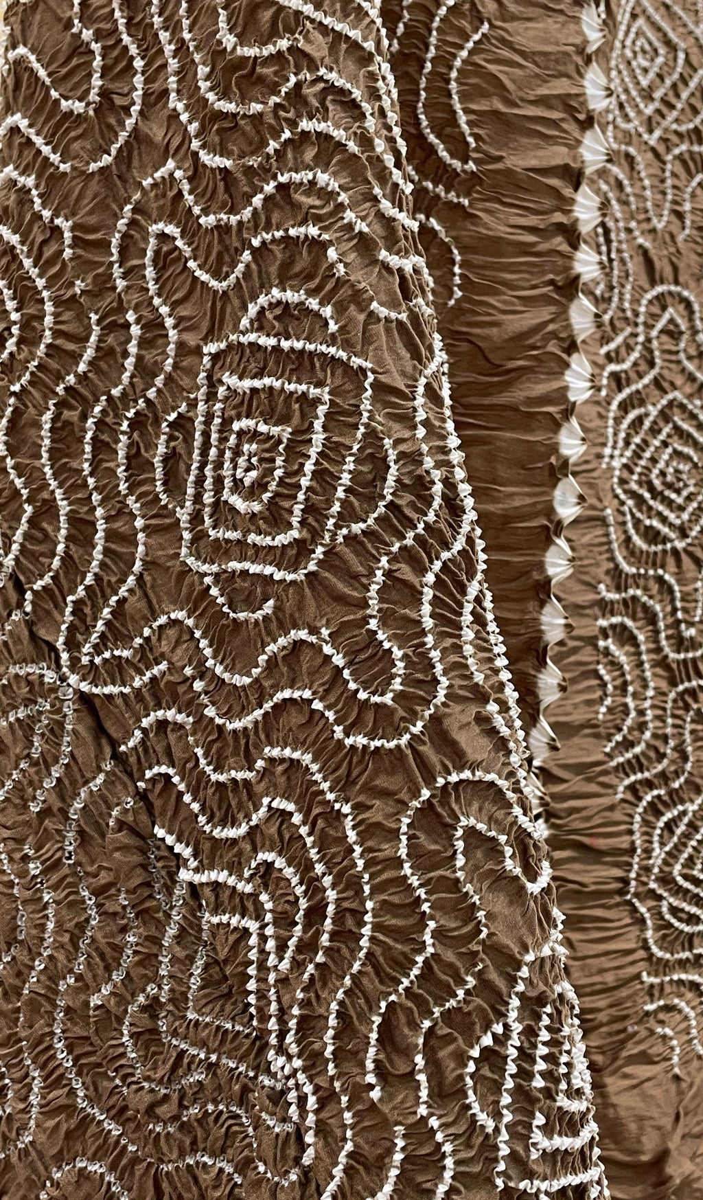 BROWN CHANDERI COTTON DUPATTA