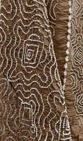 BROWN CHANDERI COTTON DUPATTA