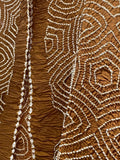 BROWN CHANDERI COTTON DUPATTA