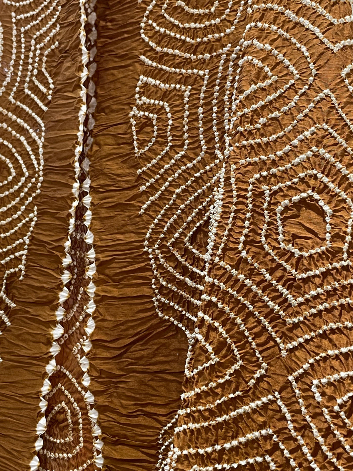 BROWN CHANDERI COTTON DUPATTA