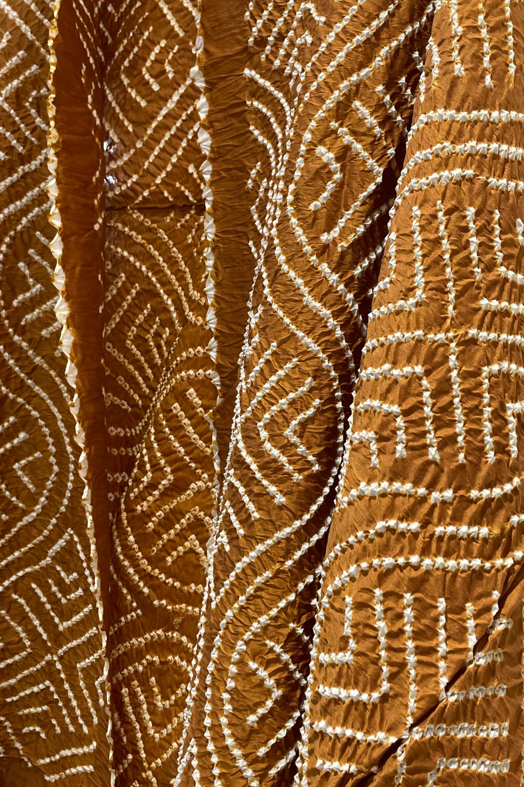 BROWN CHANDERI COTTON DUPATTA