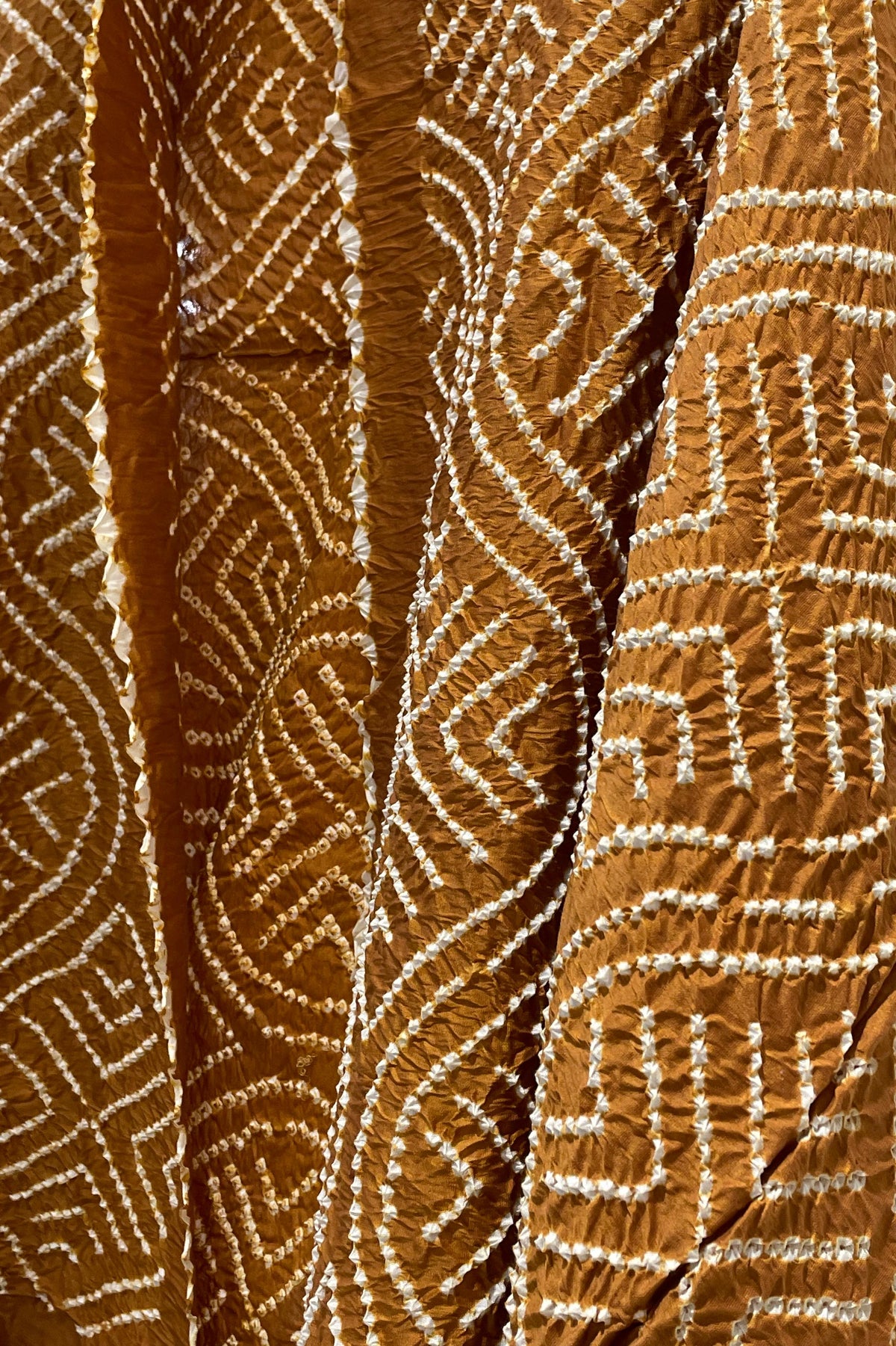 BROWN CHANDERI COTTON DUPATTA