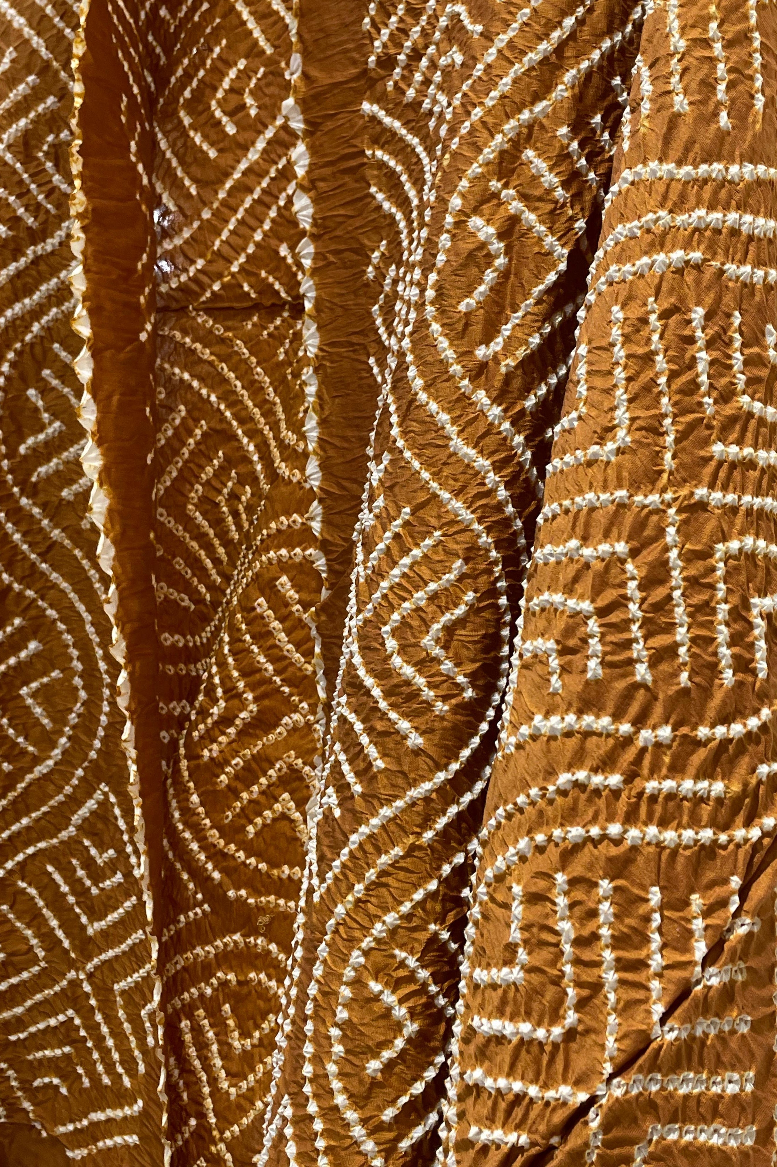 BROWN CHANDERI COTTON DUPATTA