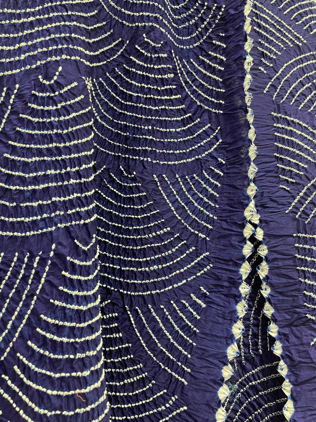 INDIGO BLUE CHANDERI COTTON DUPATTA