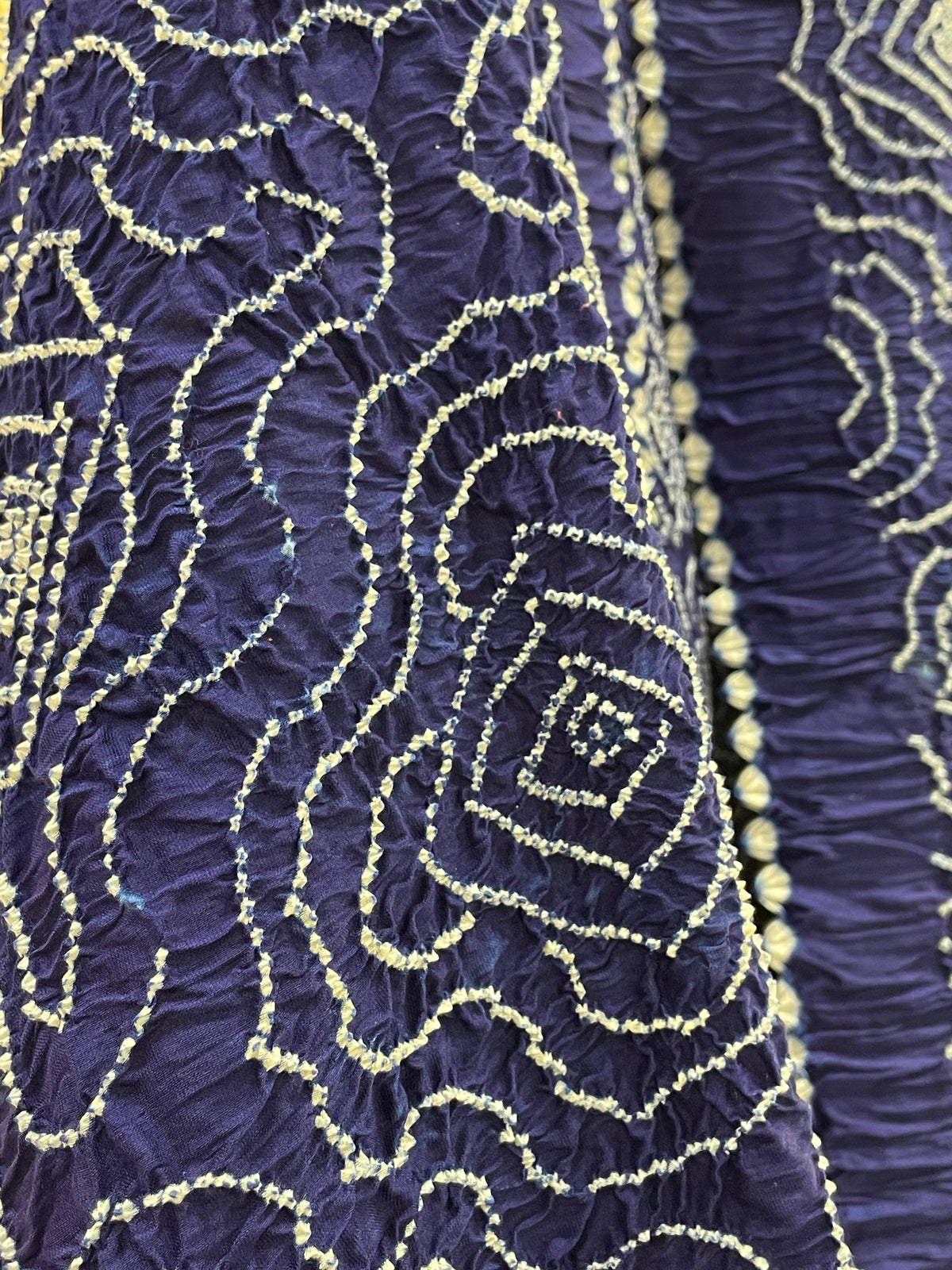 INDIGO BLUE CHANDERI COTTON DUPATTA