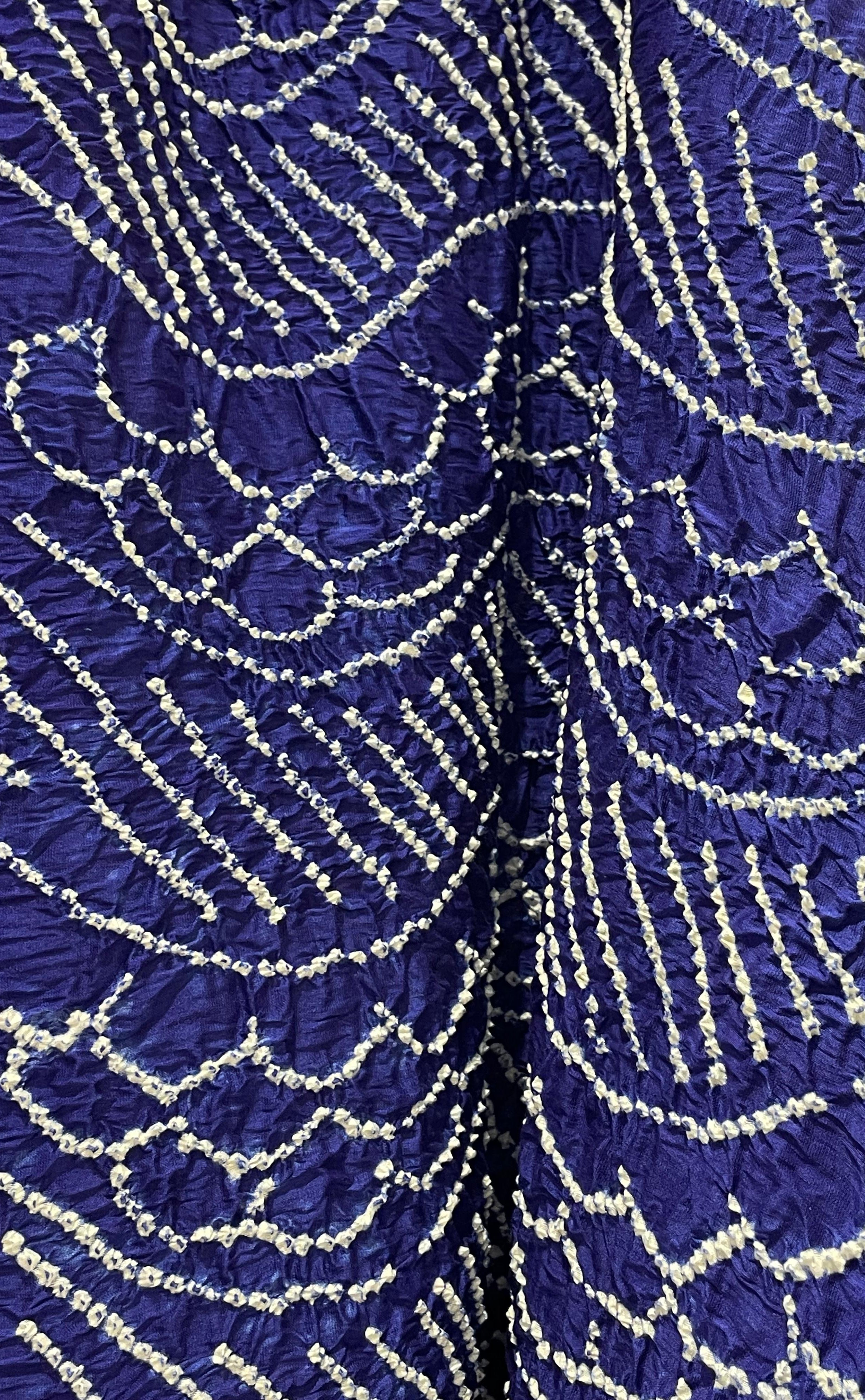 NAVY BLUE CHANDERI COTTON DUPATTA