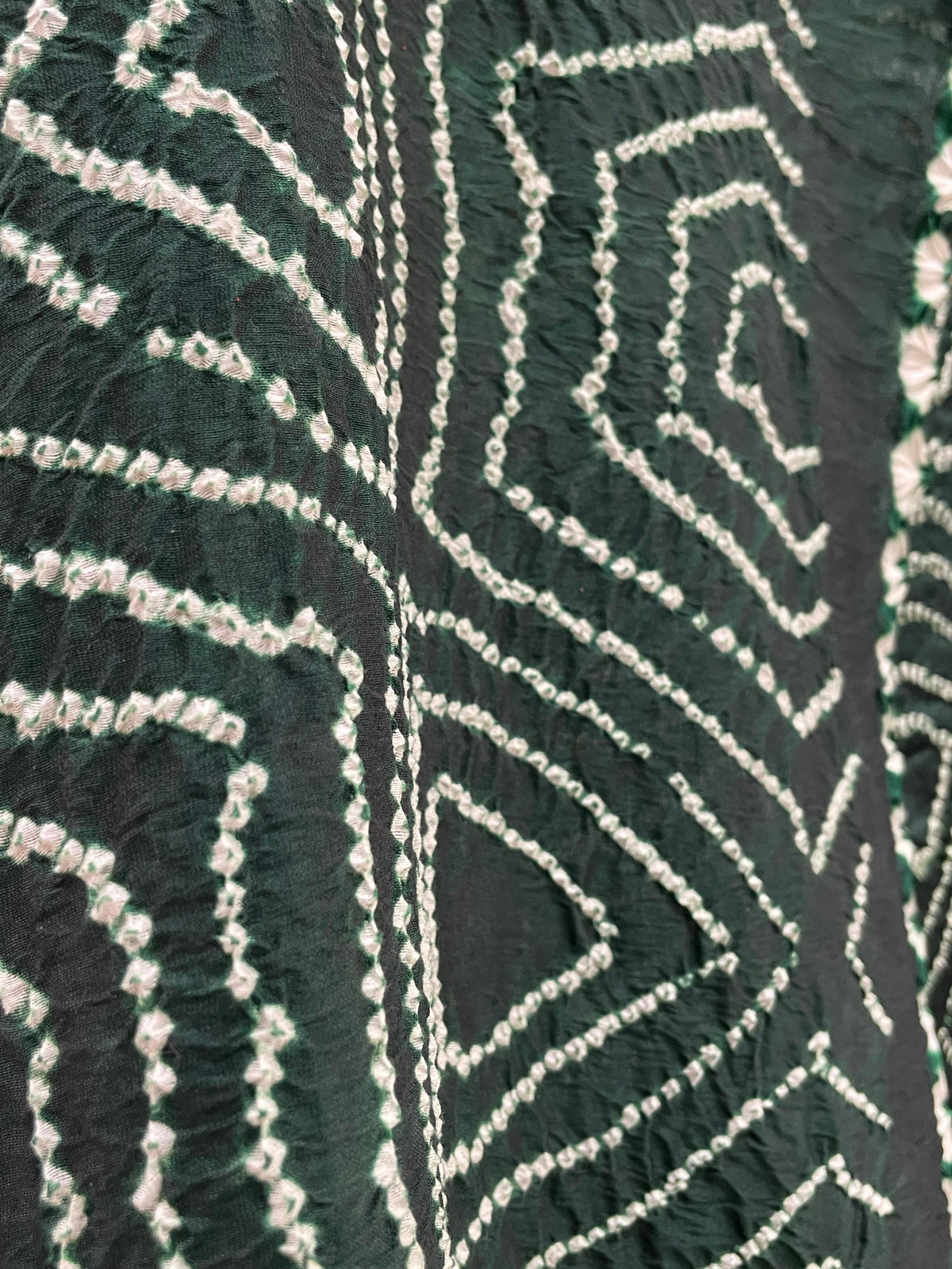 DARK GREEN CHANDERI COTTON DUPATTA