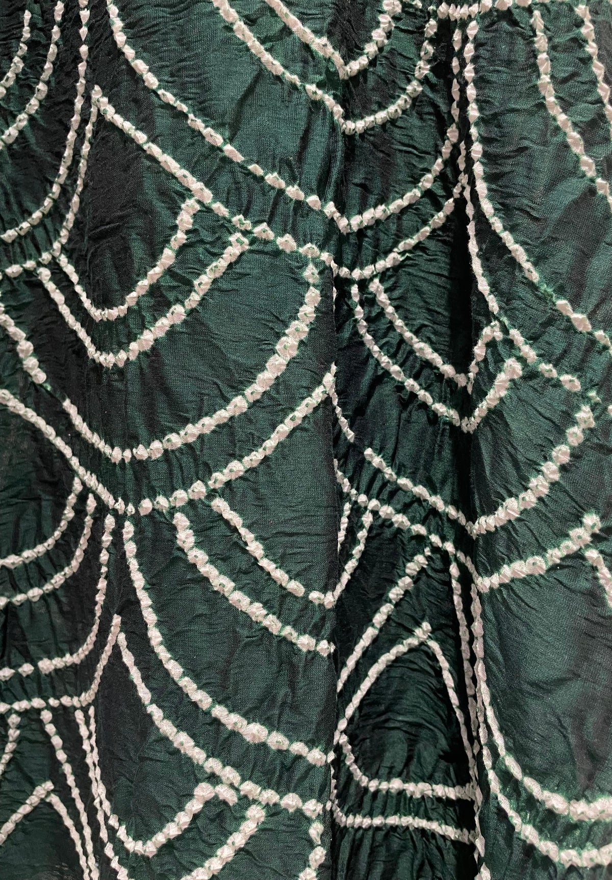 DARK GREEN CHANDERI COTTON DUPATTA