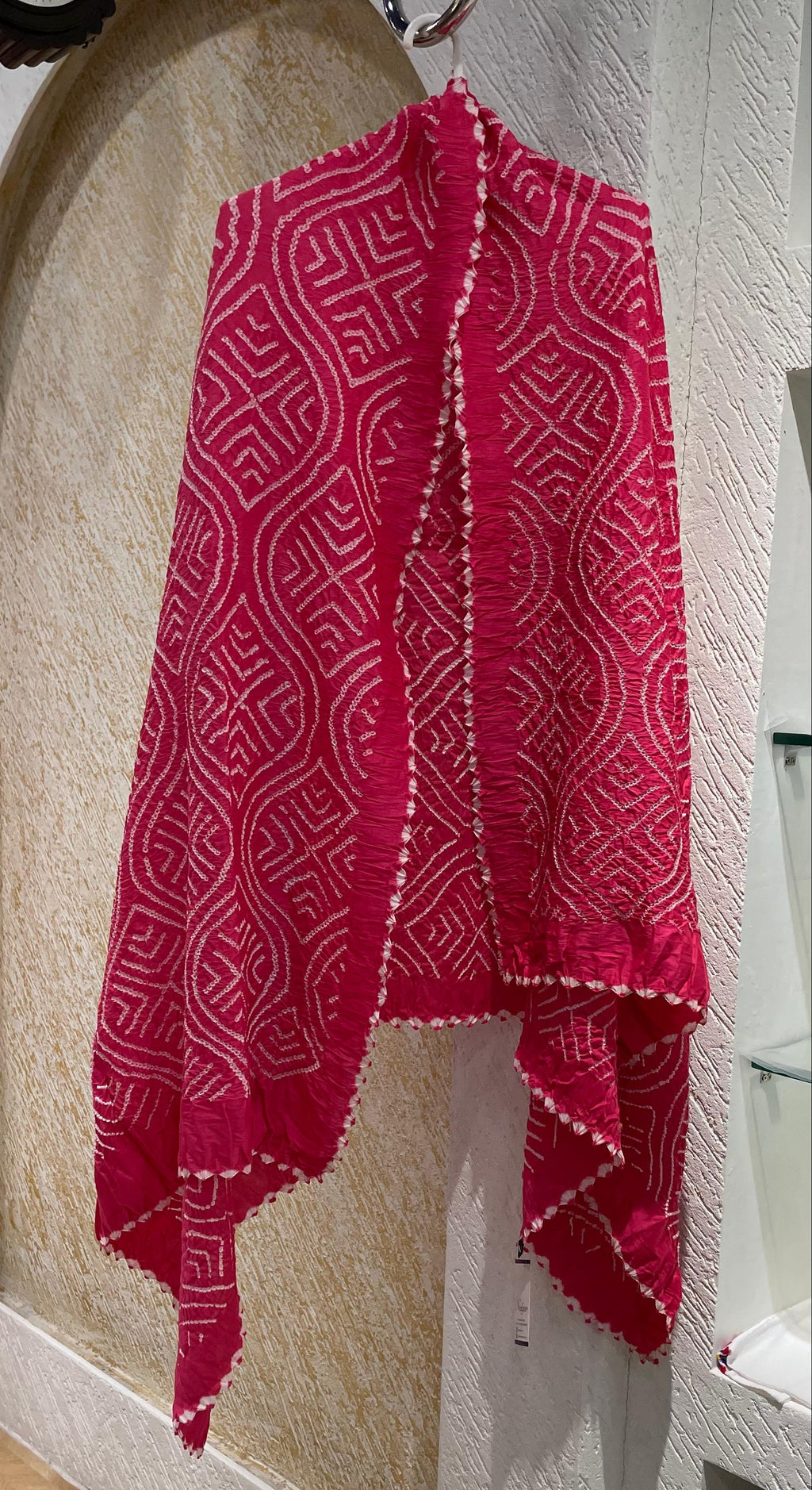 PINK CHANDERI COTTON DUPATTA