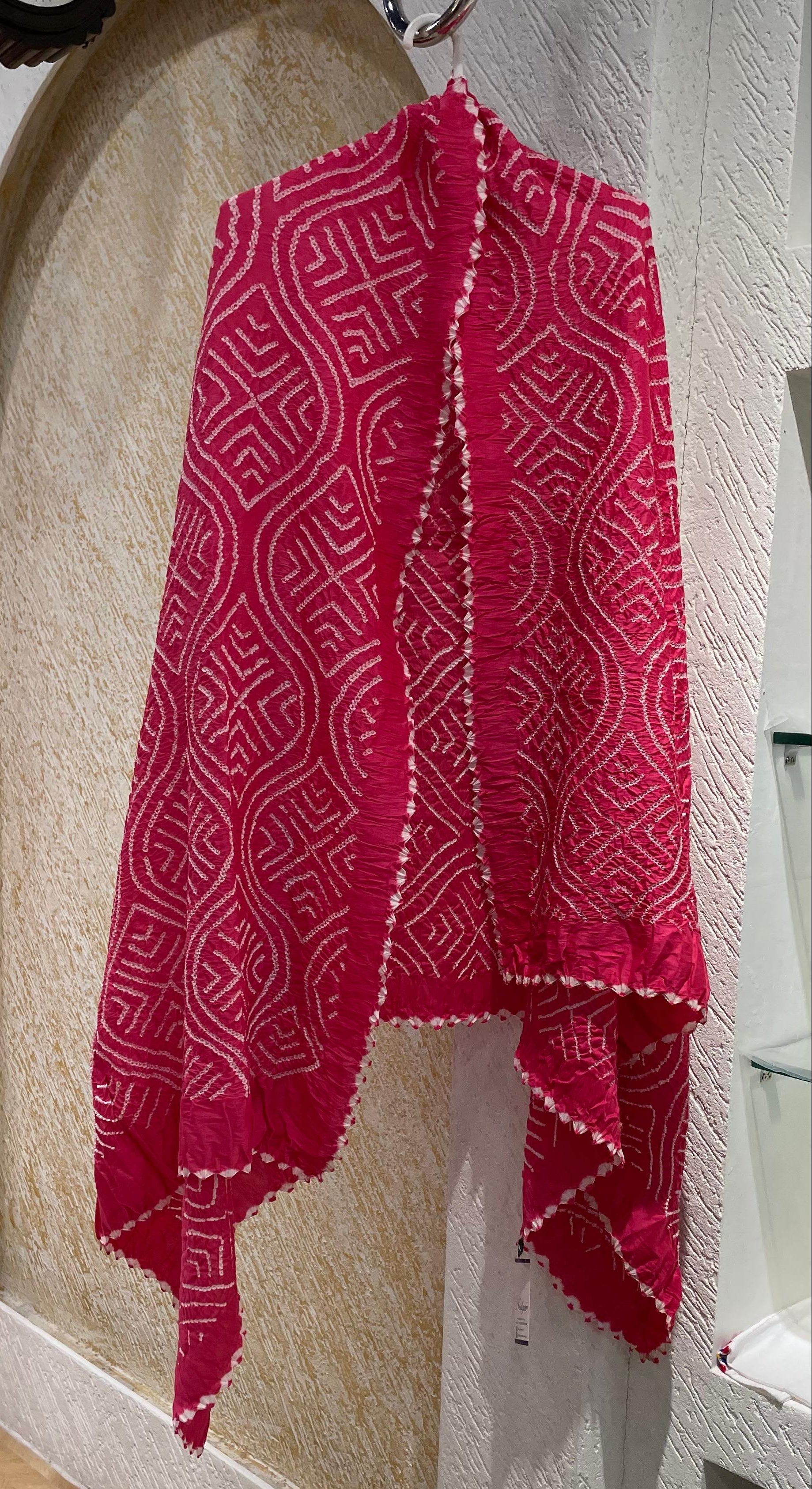 PINK CHANDERI COTTON DUPATTA