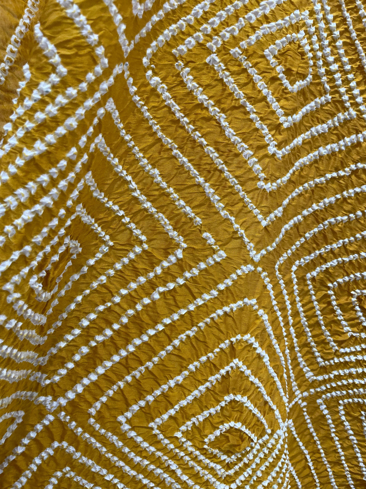 MUSTARD CHANDERI COTTON DUPATTA